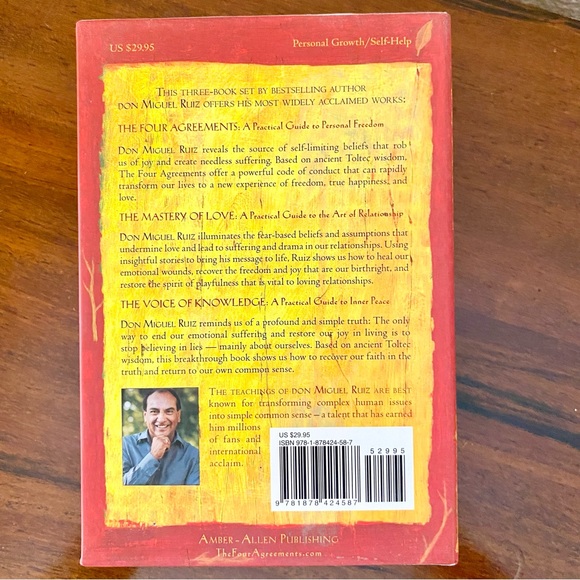 The Four Agreements ~Toltec Wisdom Collection ~ 3 Book Box Set ~ Don Miguel Ruiz - Picture 3 of 10